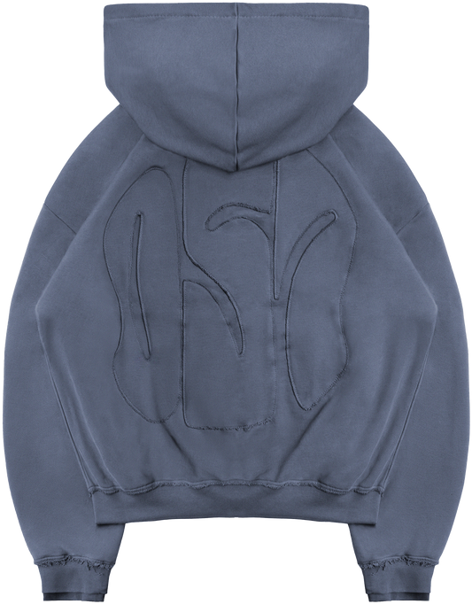 Silent Moon Zip-Hoodie